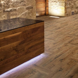 Polyflor Affinity 255 Pur Flamed Chesnut Vinyl Flooring Tiles 9881 - SAMPLE