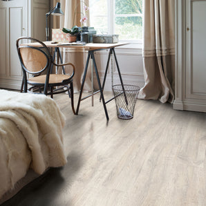 Quick Step Classic Reclaimed White Patina Oak 8mm Laminate Flooring CL1653 - SAMPLE