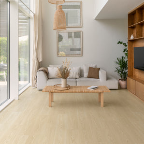 Quick Step Classic Frosty Beige Oak 8mm Laminate Flooring CLM5799
