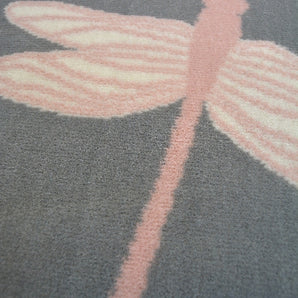 Maestro Dragonfly Silver Rug