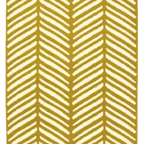 Maestro Herringbone Ochre Rug