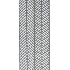 Maestro Herringbone Silver Rug