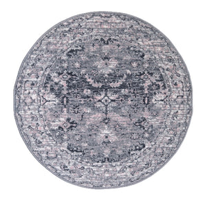 Maestro Traditional Grey/Pink Rug