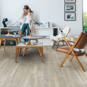 Quick Step Alpha Bloom Morning Mist Pine LVT Flooring AVMPU40074 - SAMPLE