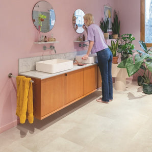 Quick Step Alpha ORO Base Coral Rock LVT Flooring AVSTT40232 - SAMPLE