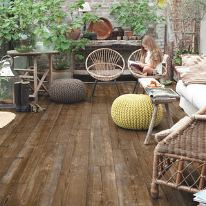 Quick Step Alpha Bloom Sundown Pine LVT Flooring AVMPU40075 - SAMPLE