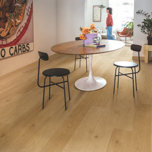 Quick Step Alpha Blos Coast Oak Honey LVT Flooring AVSPU40320 - SAMPLE