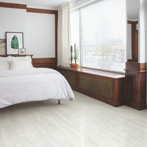 Quick Step Alpha Bloom Snow Pine LVT Flooring AVMPU40204 - SAMPLE