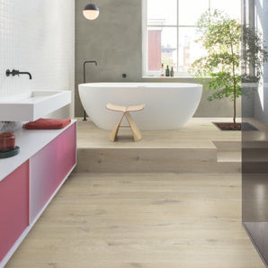 Quick Step Alpha Bloom Cotton Oak Beige LVT Flooring AVMPU40103 - SAMPLE