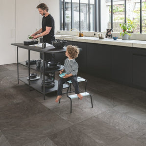 Quick Step Muse Grey Slate Laminate Flooring 8mm MUS5493