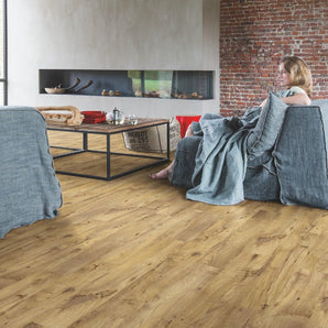 Quick Step Alpha Blos Vintage Chestnut Natural LVT Flooring AVSPU40029 - SAMPLE