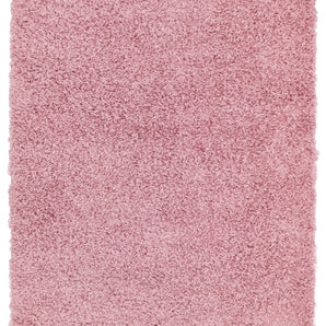 Jazz Shaggy Blush Pink Rug