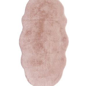 Luxury Faux Fur Blush Rug