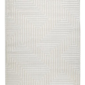 Malmo Maze White Rug