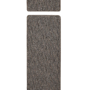 Multi Stripe Taupe Rug