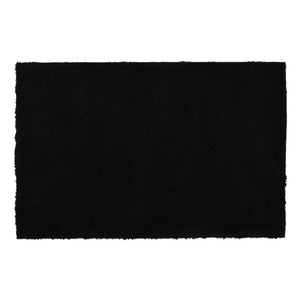 Royale Bathmat Black Rug