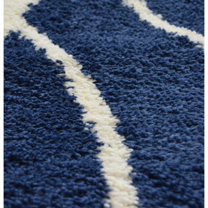 Snug Bubbles Navy Rug