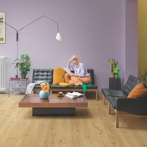 Quick Step Alpha Blos Base Cottage Oak Natural LVT Flooring AVSPT40025 - SAMPLE