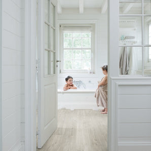 Quick Step Alpha Blos Base Canyon Oak Grey With Saw Cuts LVT Flooring AVSPT40030 - SAMPLE