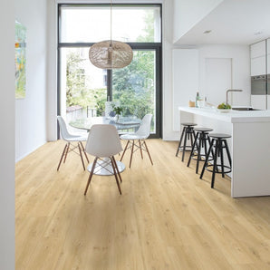 Quick Step Alpha Blos Base Drift Oak Beige LVT Flooring AVSPT40018 - SAMPLE