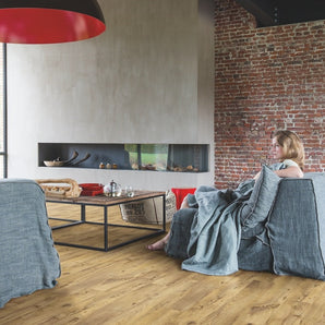 Quick Step Alpha Blos Base Vintage Chestnut Natural LVT Flooring AVSPT40029 - SAMPLE