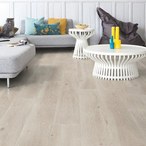 Quick Step Largo Long Island Oak Light Laminate Flooring 9.5mm LPU1660 - SAMPLE