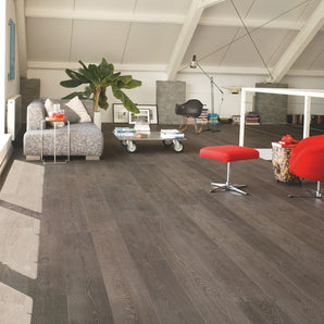 Quick Step Largo Grey Vintage Oak Laminate Flooring 9.5mm LPU3986